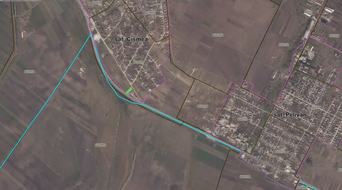 Teren strategic 13.4 ari – Prima linie, Traseul Chișinău-Bălți (Cișmea, Orhei).